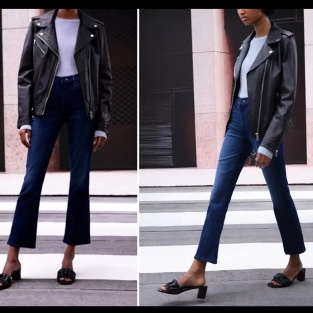 NWT Mother The Insider Ankle in Cross Your Fingers Dark Wash 26